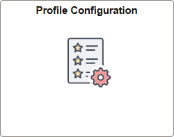 Profile Configuration tile