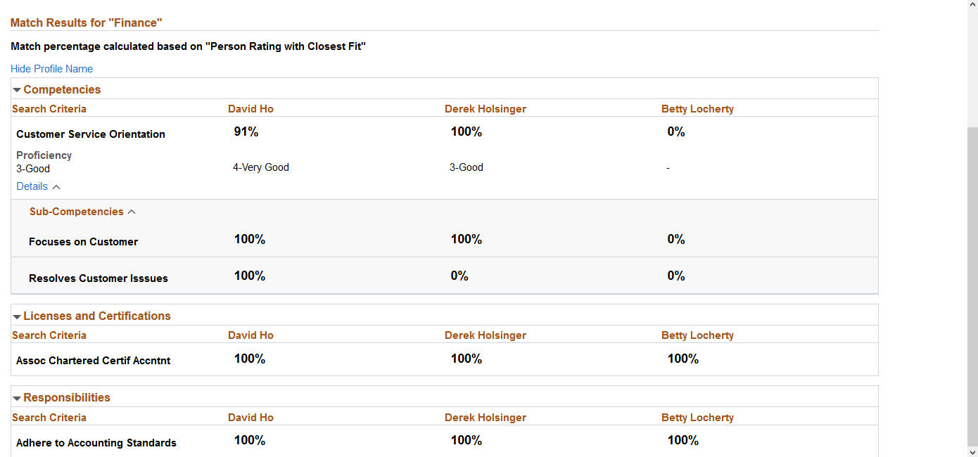 (Fluid) Compare Results page (2 of 2)