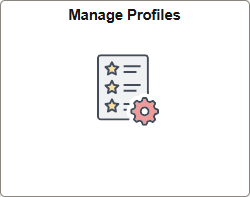 Manage Profiles Tile