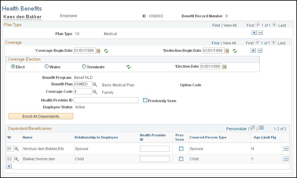 Health Benefits page
