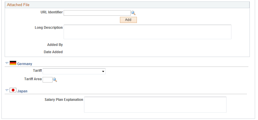 Define Salary Plan page (2 of 2)