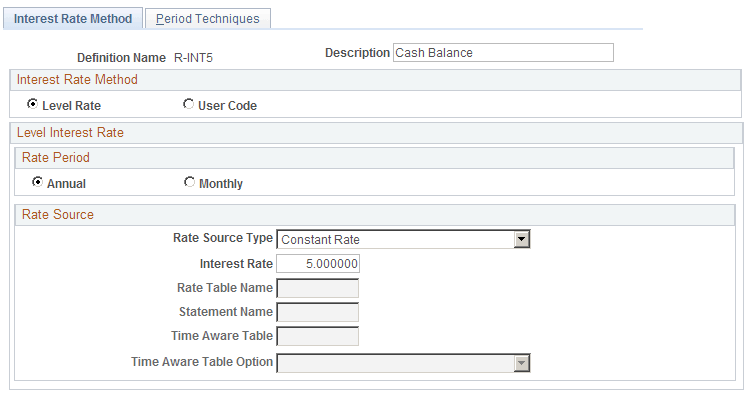 Interest Rate Method page