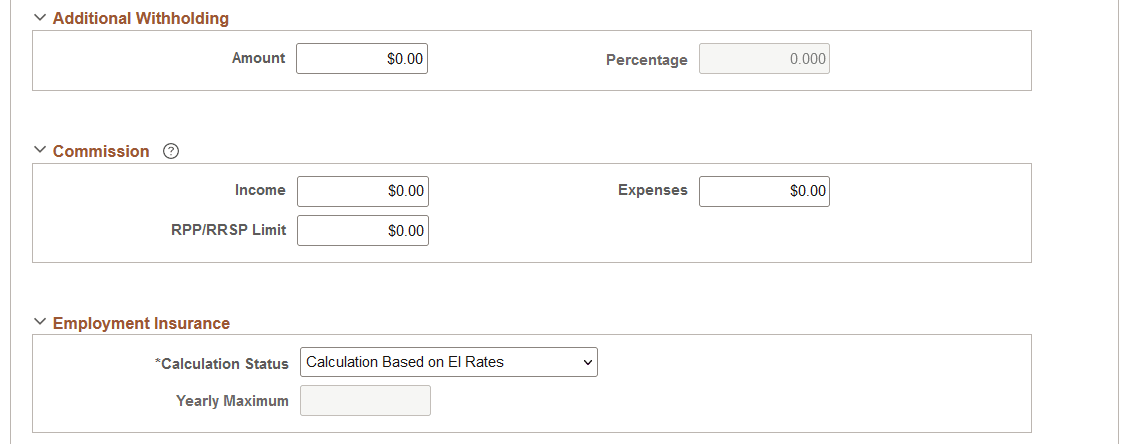 Canadian Income Tax Data page (2 of 3)
