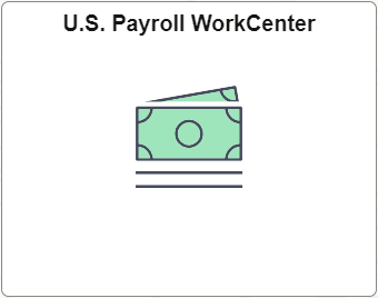 U.S. Payroll WorkCenter tile