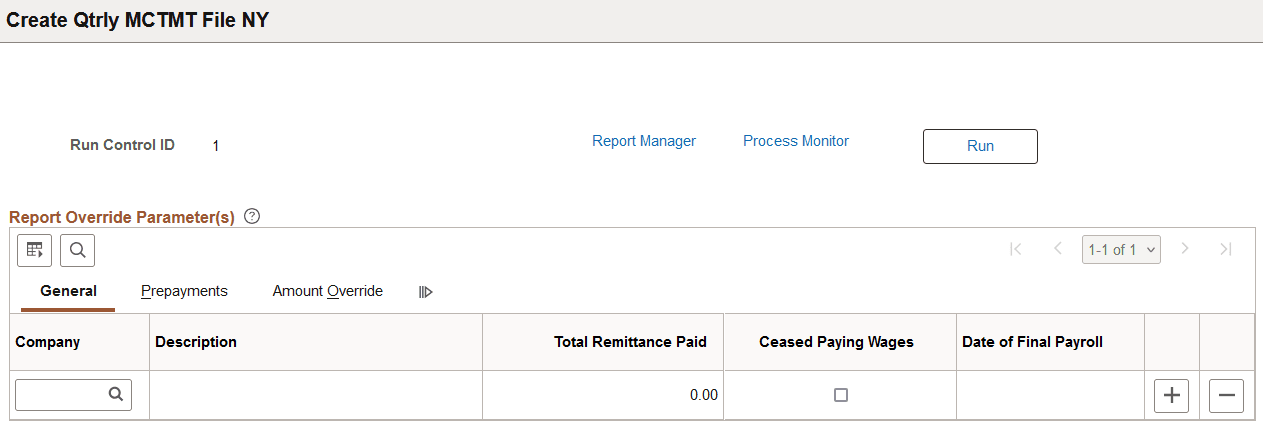 Create Qtrly MCTMT File NY page