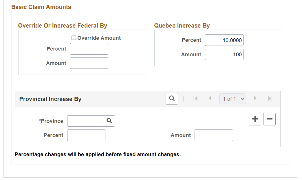 Update Source Deductions page (2 of 2)