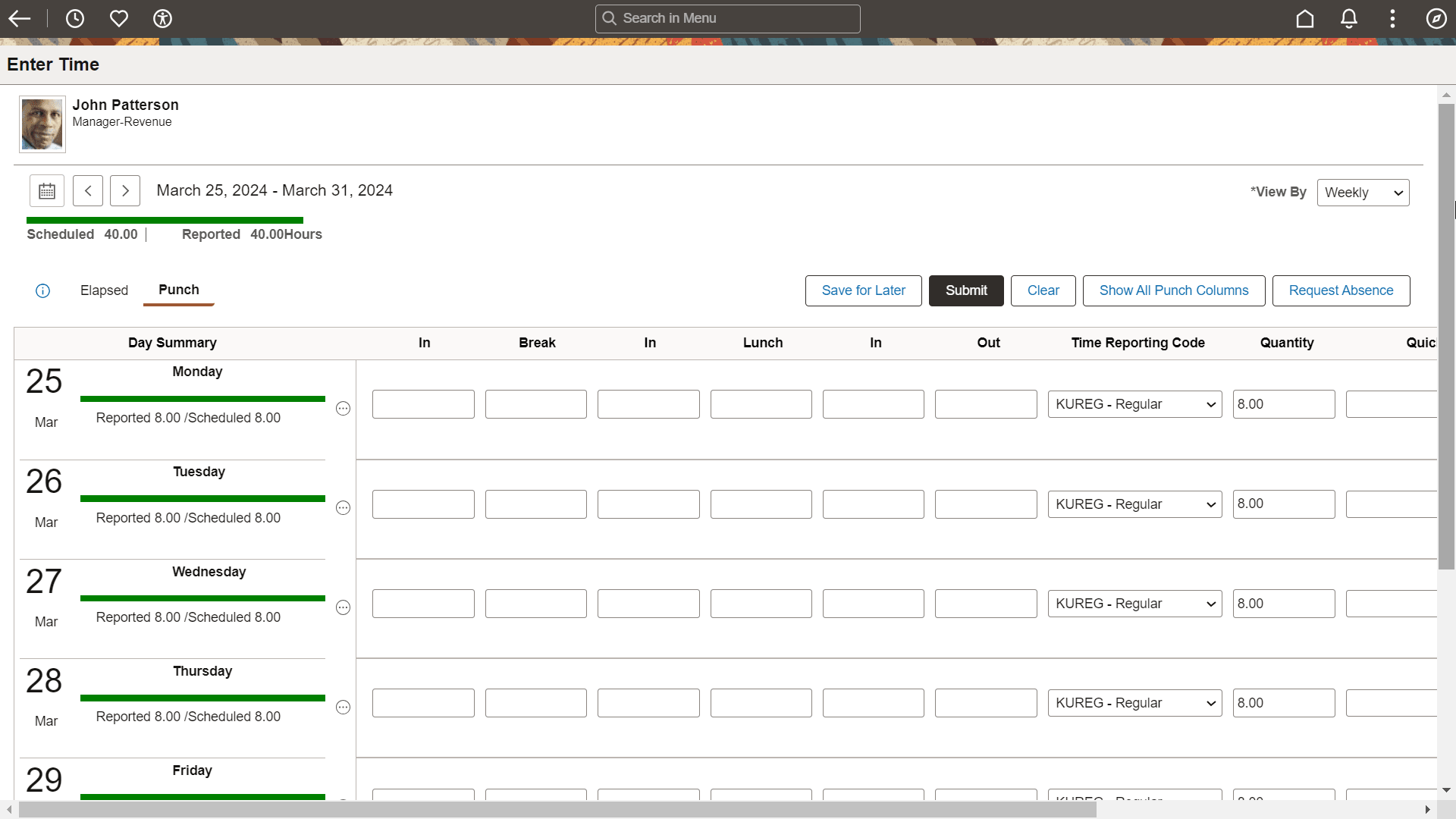 Enter time_PunchEmp1