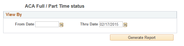ACA Full or Part Time Status Page 1 of 2
