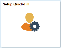 Setup Quick-Fill Tile