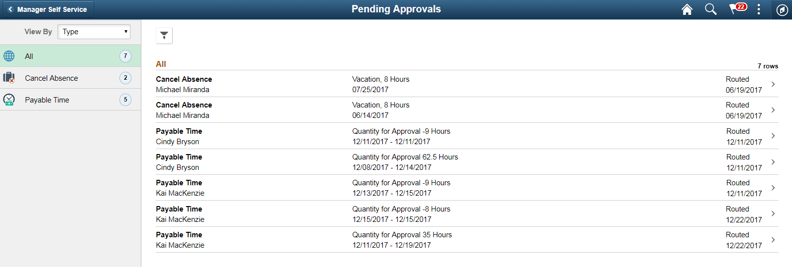 (Desktop)Payable Time- Pending Approvals Page