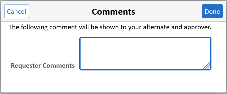 Comment Box