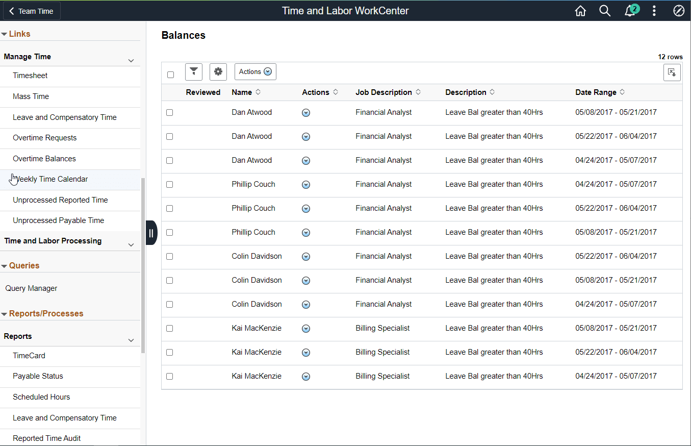 Time and Labor Fluid WorkCenter (2_2) Page