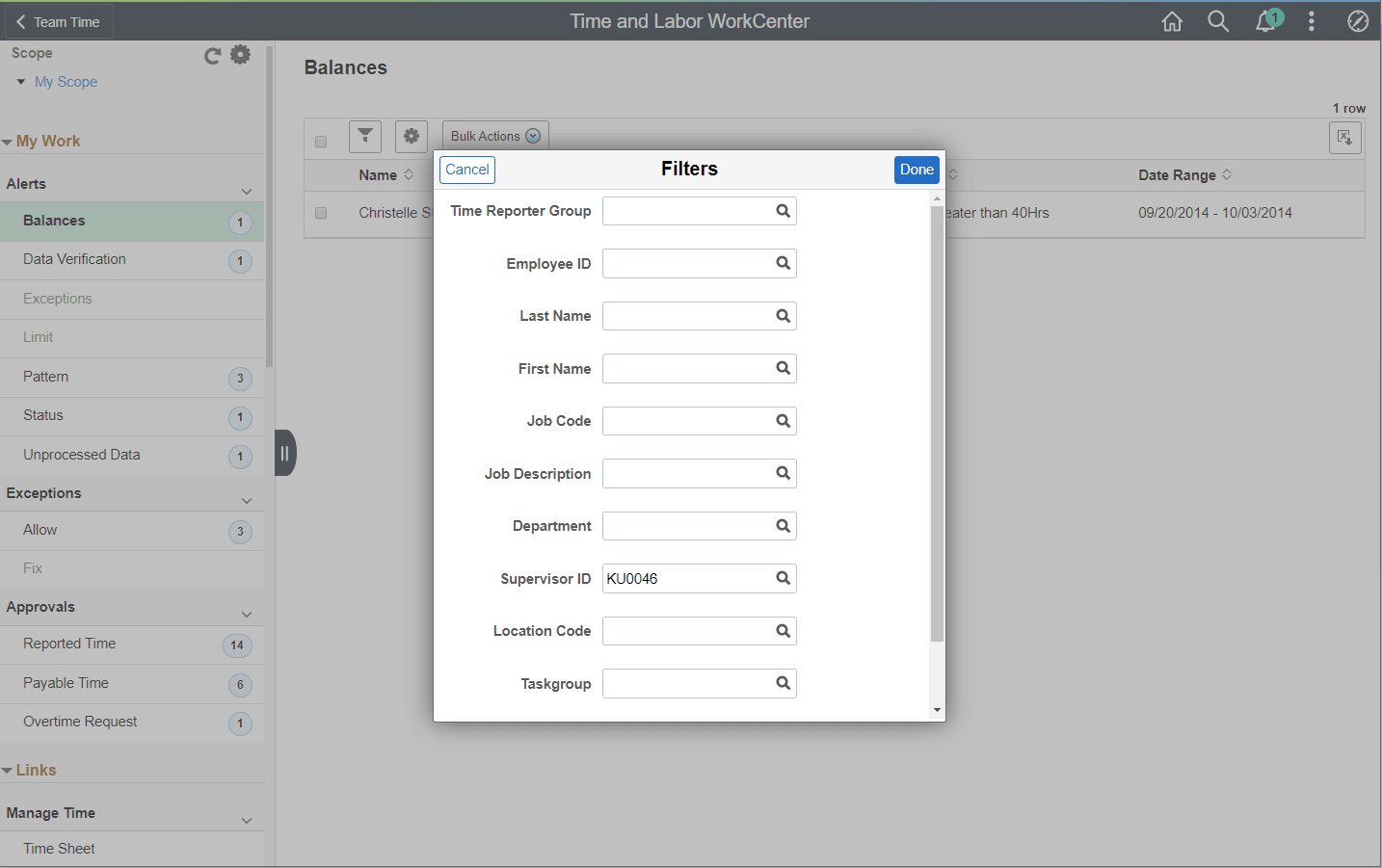 TL WorkCenter_Manager_Alert_Balances_Filters