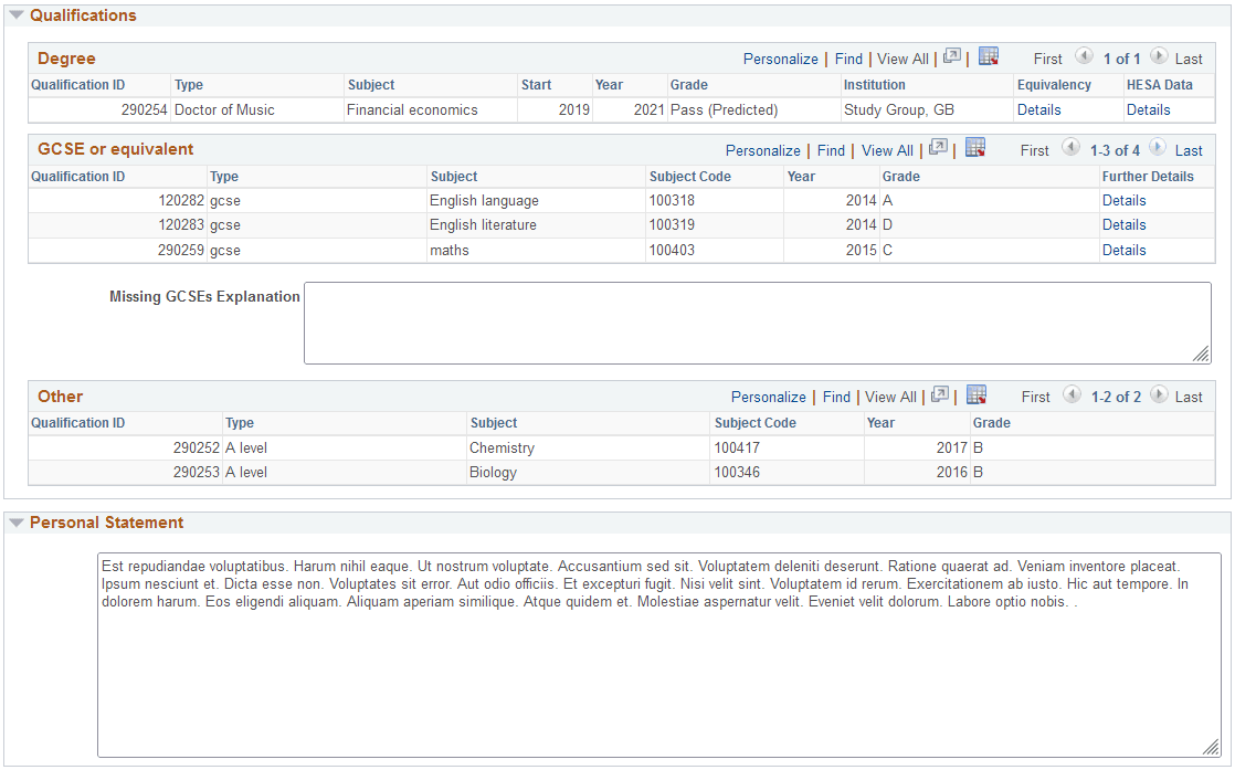Apply Application page (3 of 5)