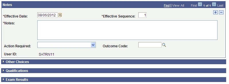 UCAS (Universities and Colleges Admissions Service) Confirmation Enquiries page (2 of 2)
