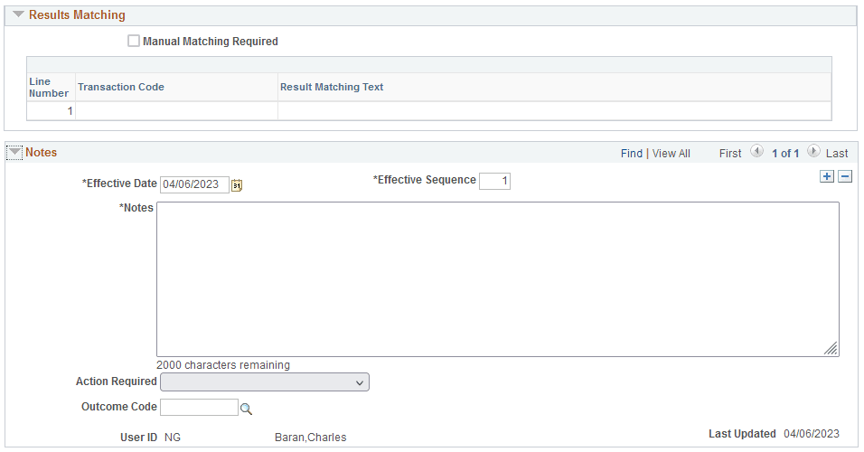 UCAS (Universities and Colleges Admissions Service) Confirmation Entry page (3 of 3)