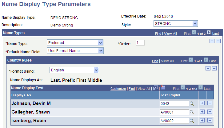 Name Display Type Parameters (1 of 2)
