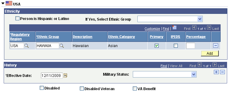 Regional page (7 of 7), USA