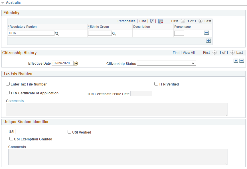 Regional page (3 of 7), Australia