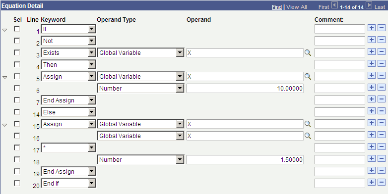 Equation Editor page, if and End If Example