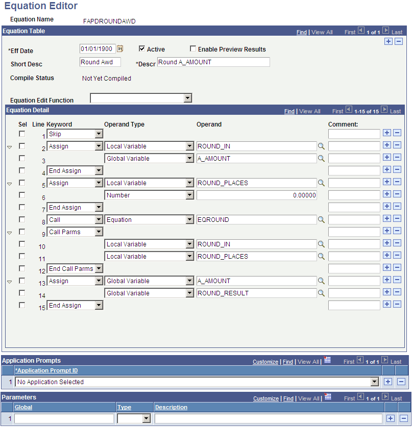 Equation Editor (FAPDROUNDAWD) page