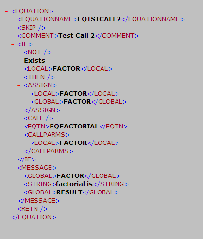 Review Equations page