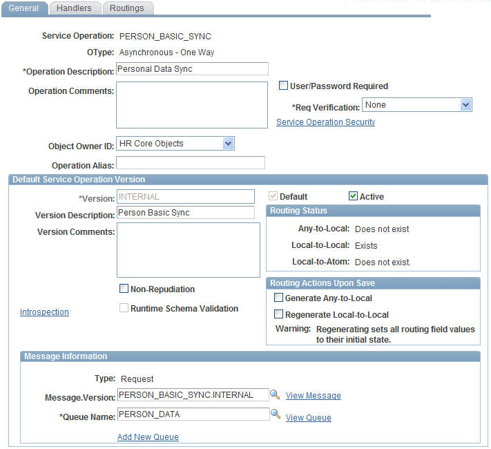 HCM PERSON_BASIC_SYNC service operation