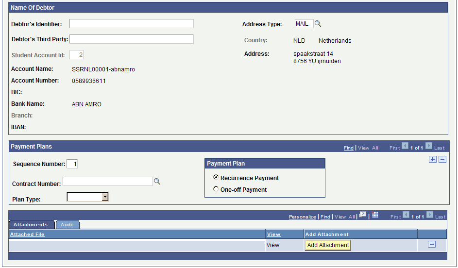 Direct Debit Mandate for Students page 2