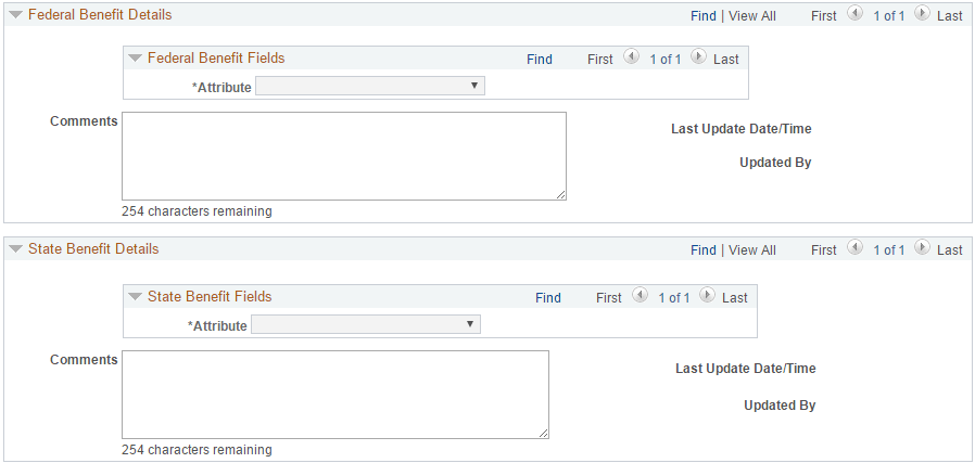 Veterans Benefit Summary page (2 of 2)