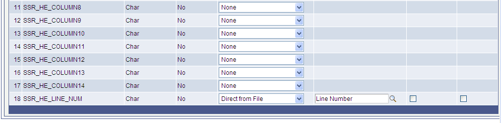 Mapping for the full error file - ITT (Initial Teacher Training) (2 of 2)