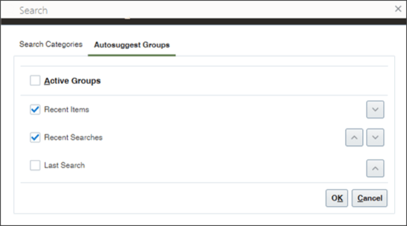 自動候補グループ