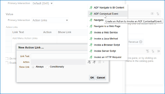 ADFコンテキスト・イベント