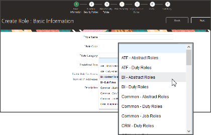 抽象BIロールの作成