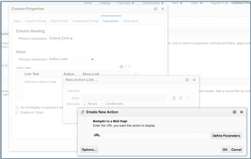 ディープ・ページ・リンクによる新規アクションの作成