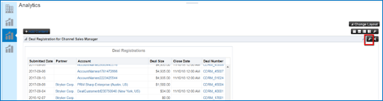 分析タブのプロパティ。