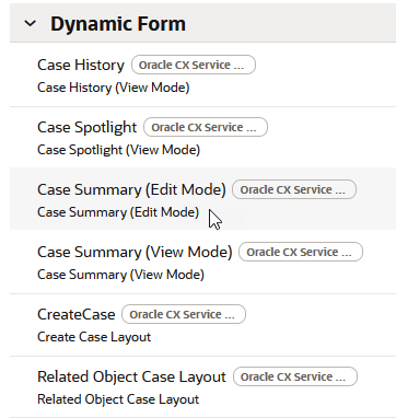 動的フォームのスクリーンショット