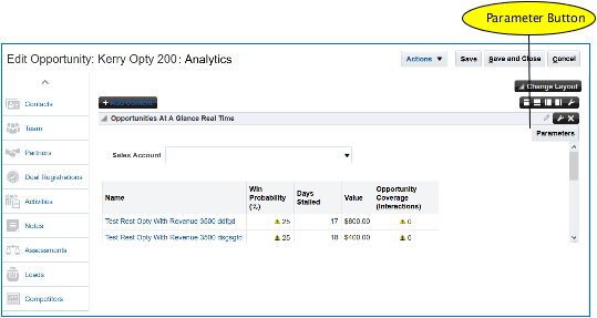 パラメータ・ボタン