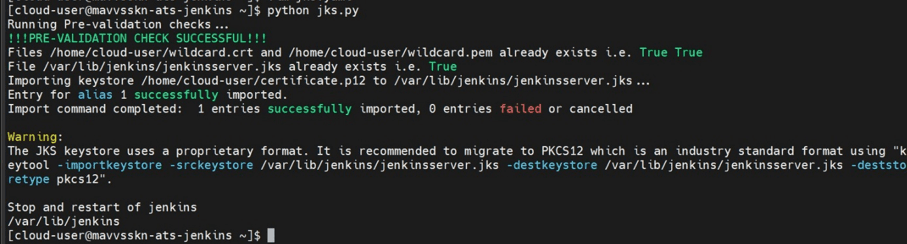 python jks.py