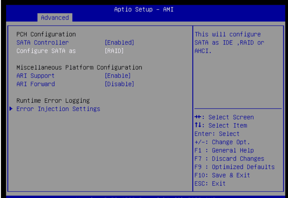Configure SATA
