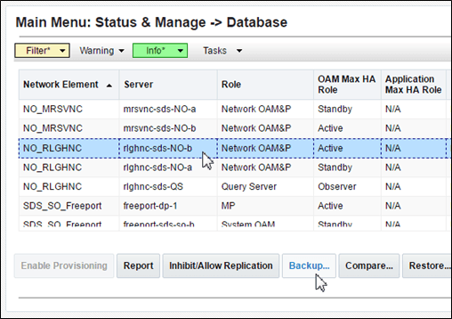 Database Backup