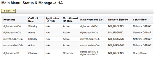 HA Hostnames