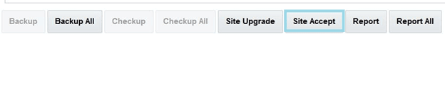 Site Accept Button