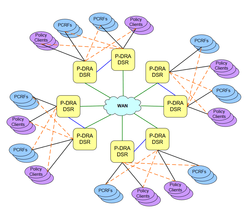 Network View of P-DRA Mated Pairs
