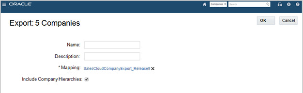 会社階層を含むチェックボックス
