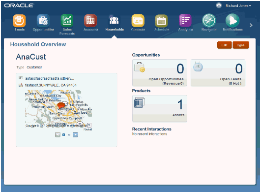 「世帯概要」ページ。