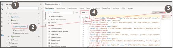 テキストで説明されているVBSでのナビゲーション。