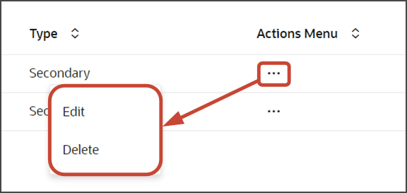 このスクリーンショットは、実行時に処理メニューがどのように見えるかを示しています。