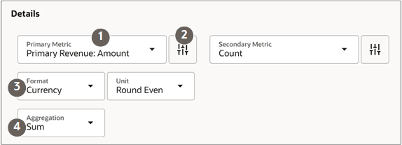 メトリック・エントリの詳細