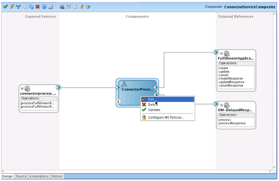 このステップで実行する作業の画面印刷。