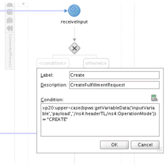 このステップで実行する作業の画面印刷。
